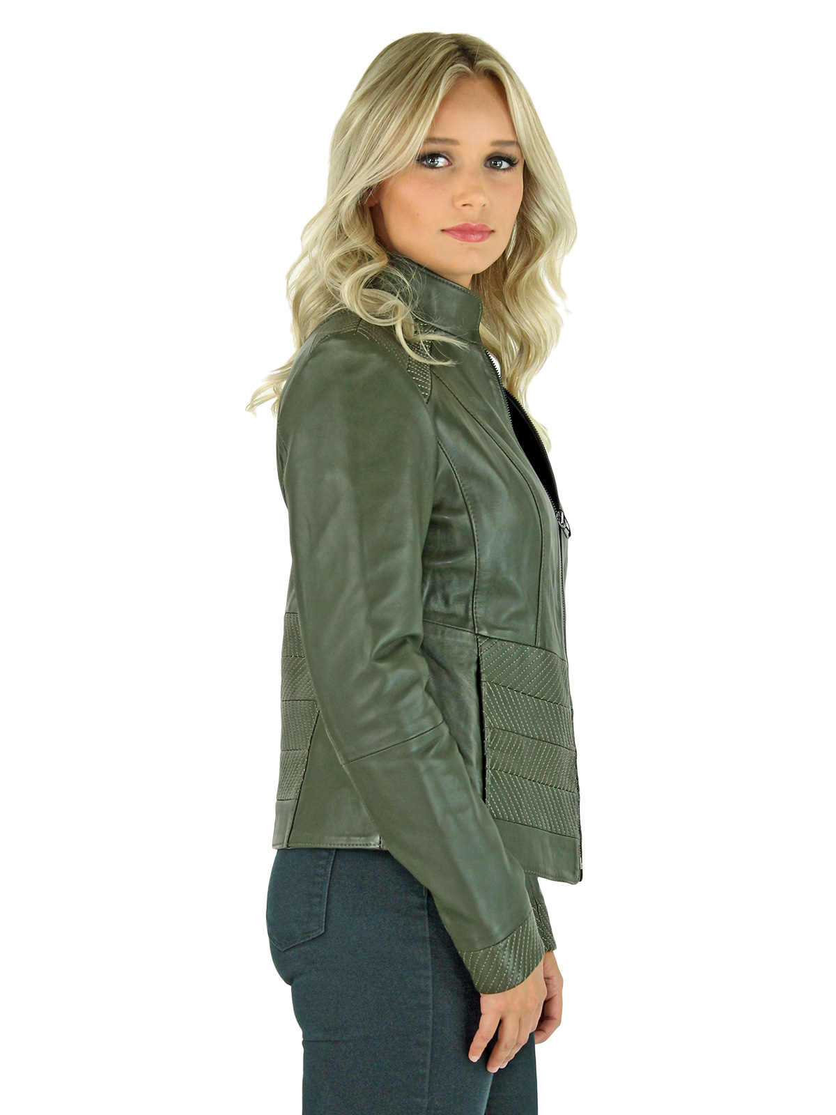 olive overshirt jacket